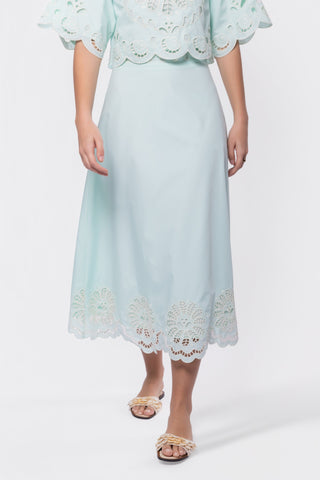 Kenna Skirt (Light Blue)