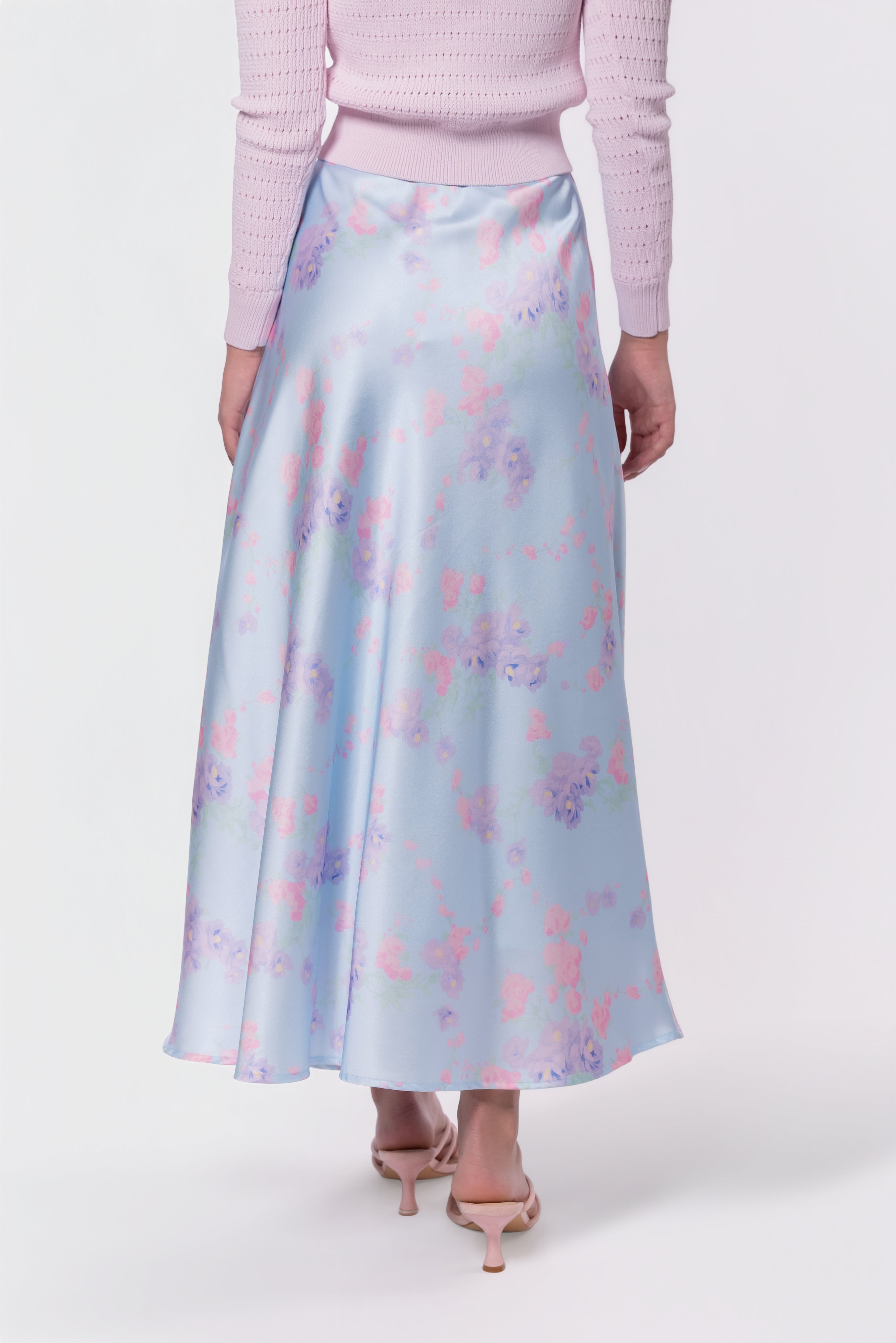 Lisa Skirt (Light Blue Purple) - Glamourous Grace