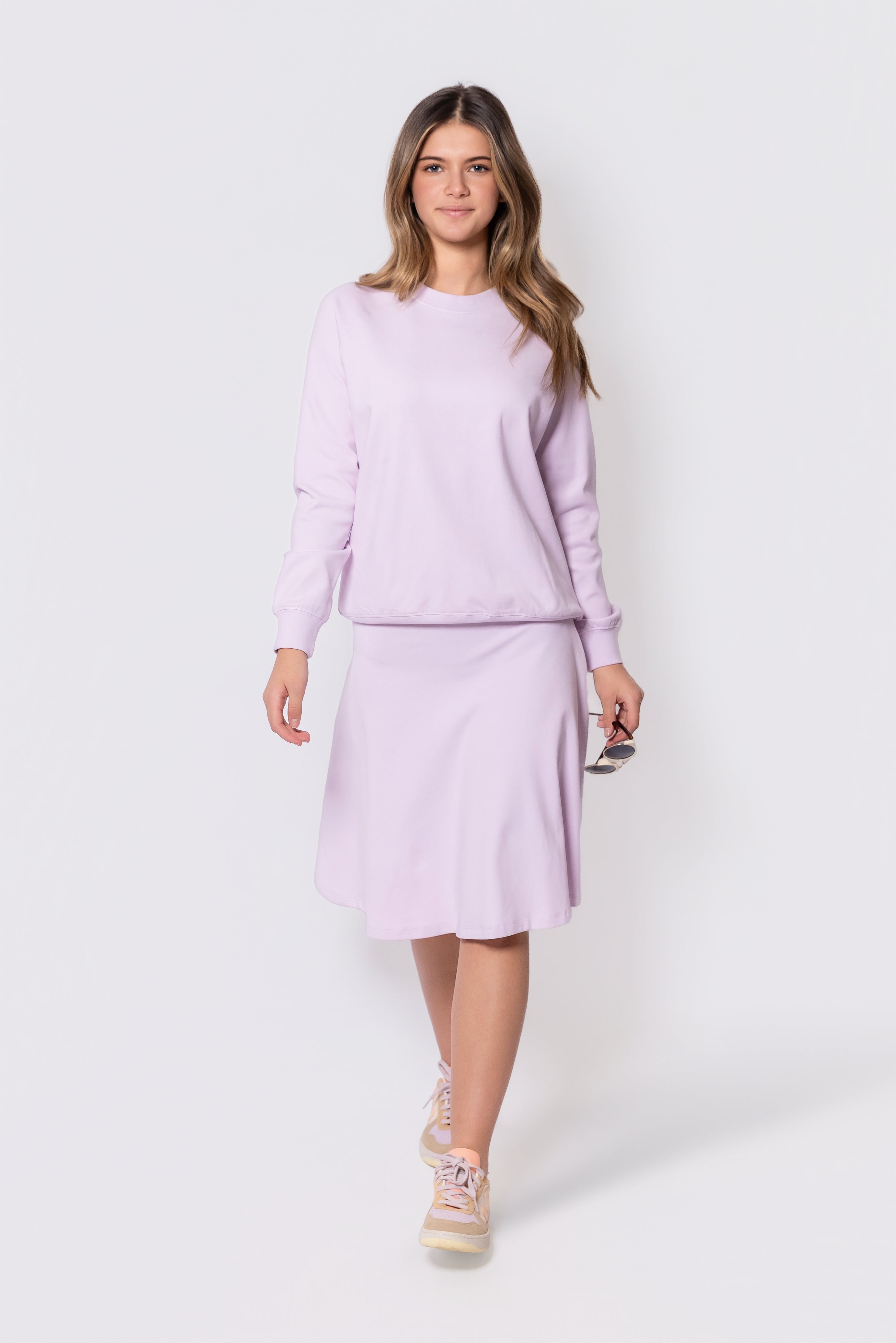 Karla Skirt 23" (Light Lavender) - Glamourous Grace