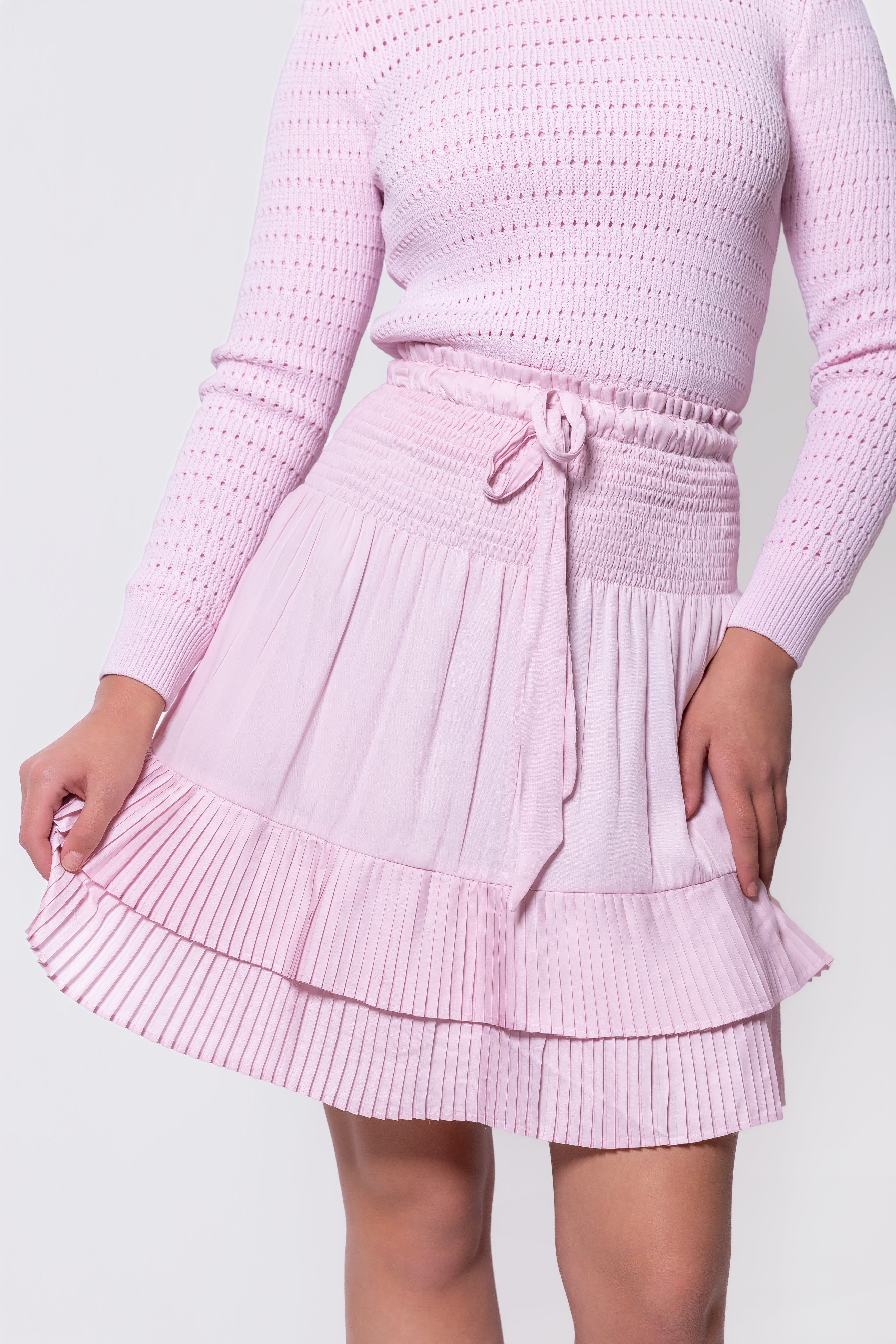 Nina Skirt 20" (Light Pink) - Glamourous Grace