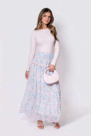 Liana Skirt (Pink /Blue)