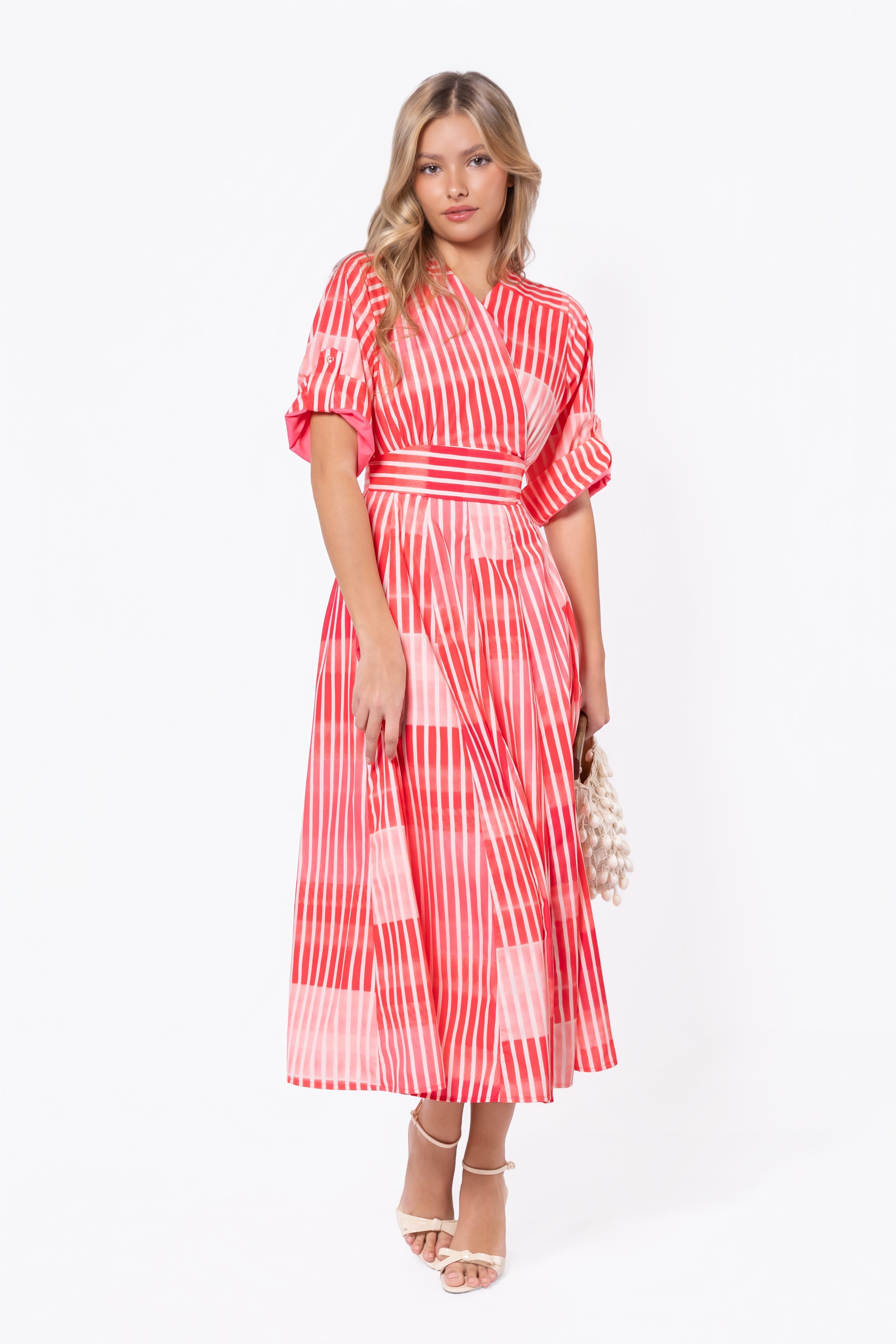 Linda Dress (Pink Multi) - Glamourous Grace