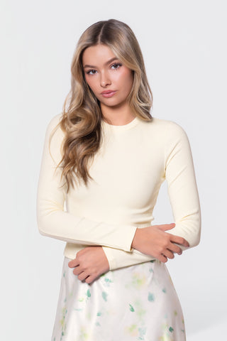 Tina Top (Butter Yellow)