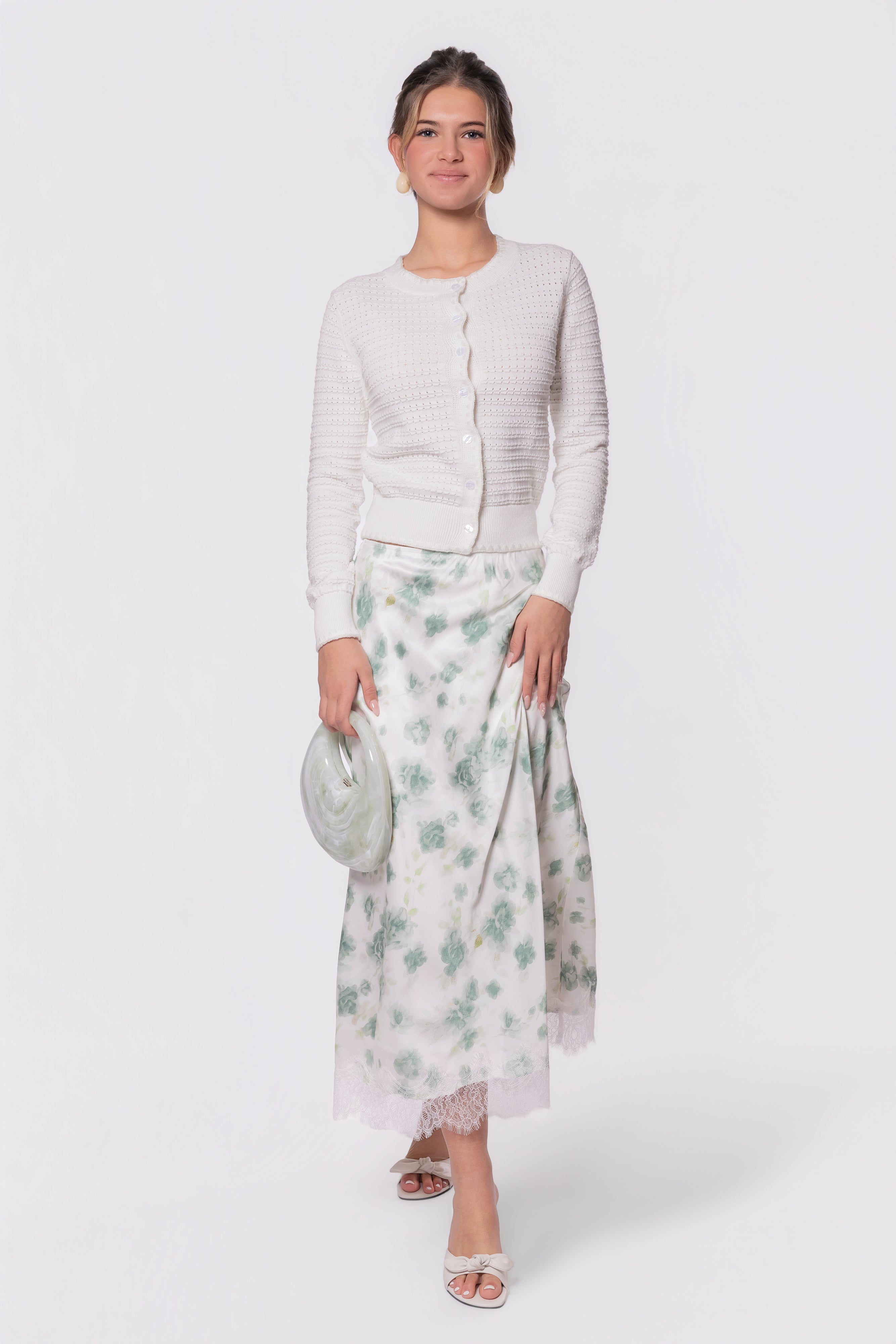 Jane Cardigan (White)