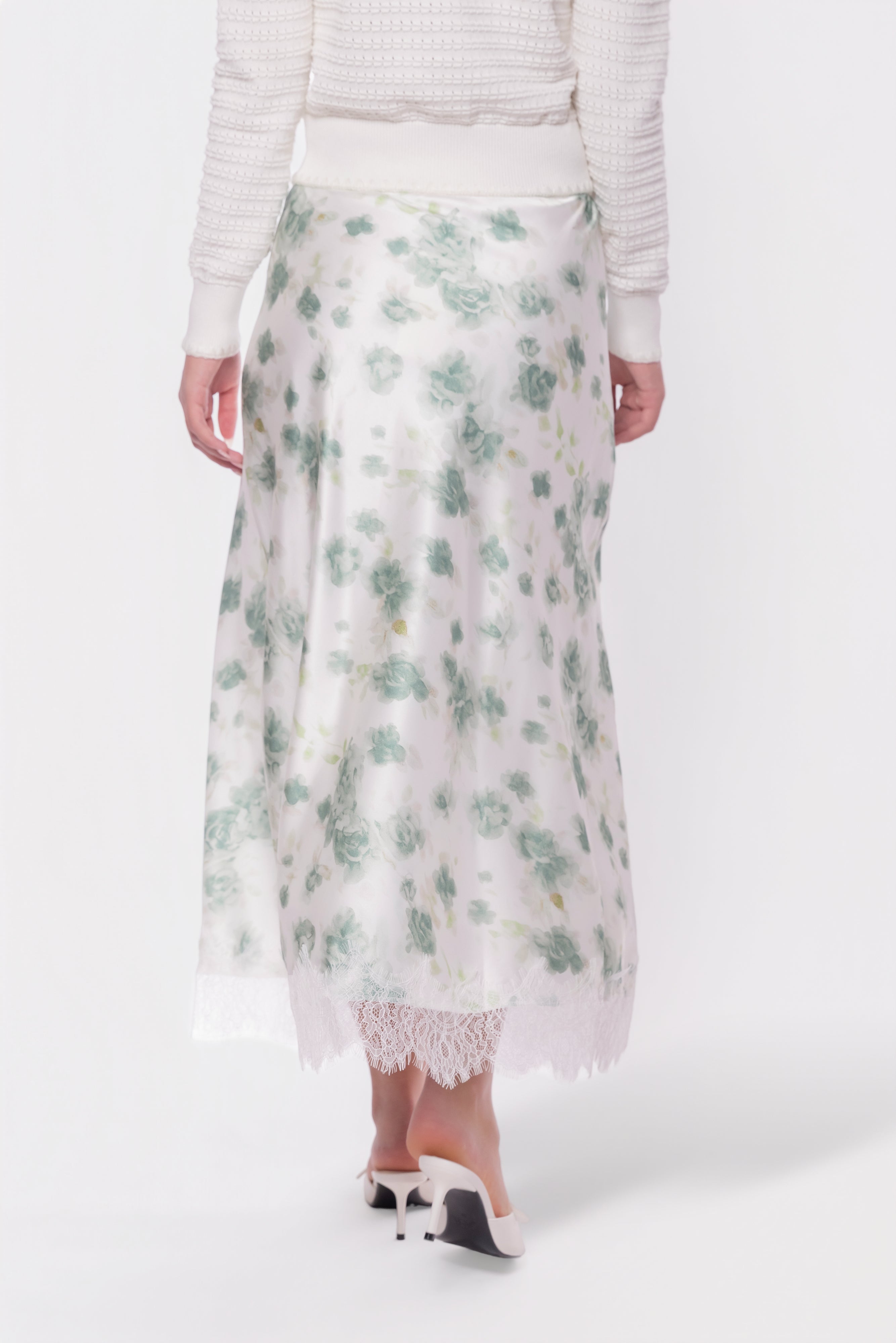 Marley Skirt (Ivory) - Glamourous Grace