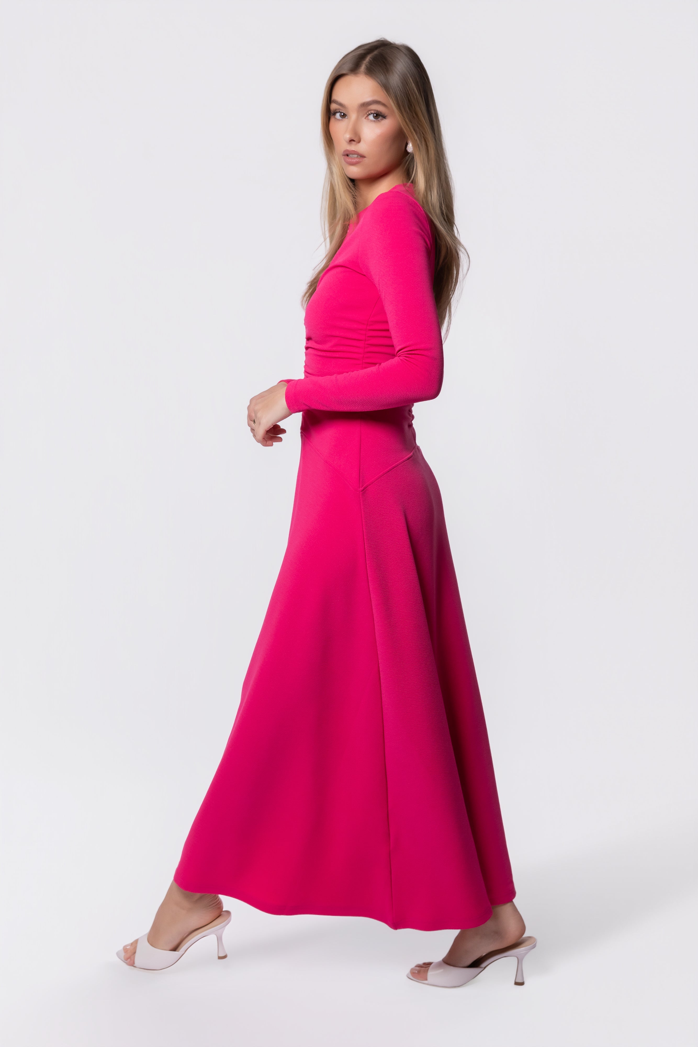 Kristen Dress (Pink) - Glamourous Grace