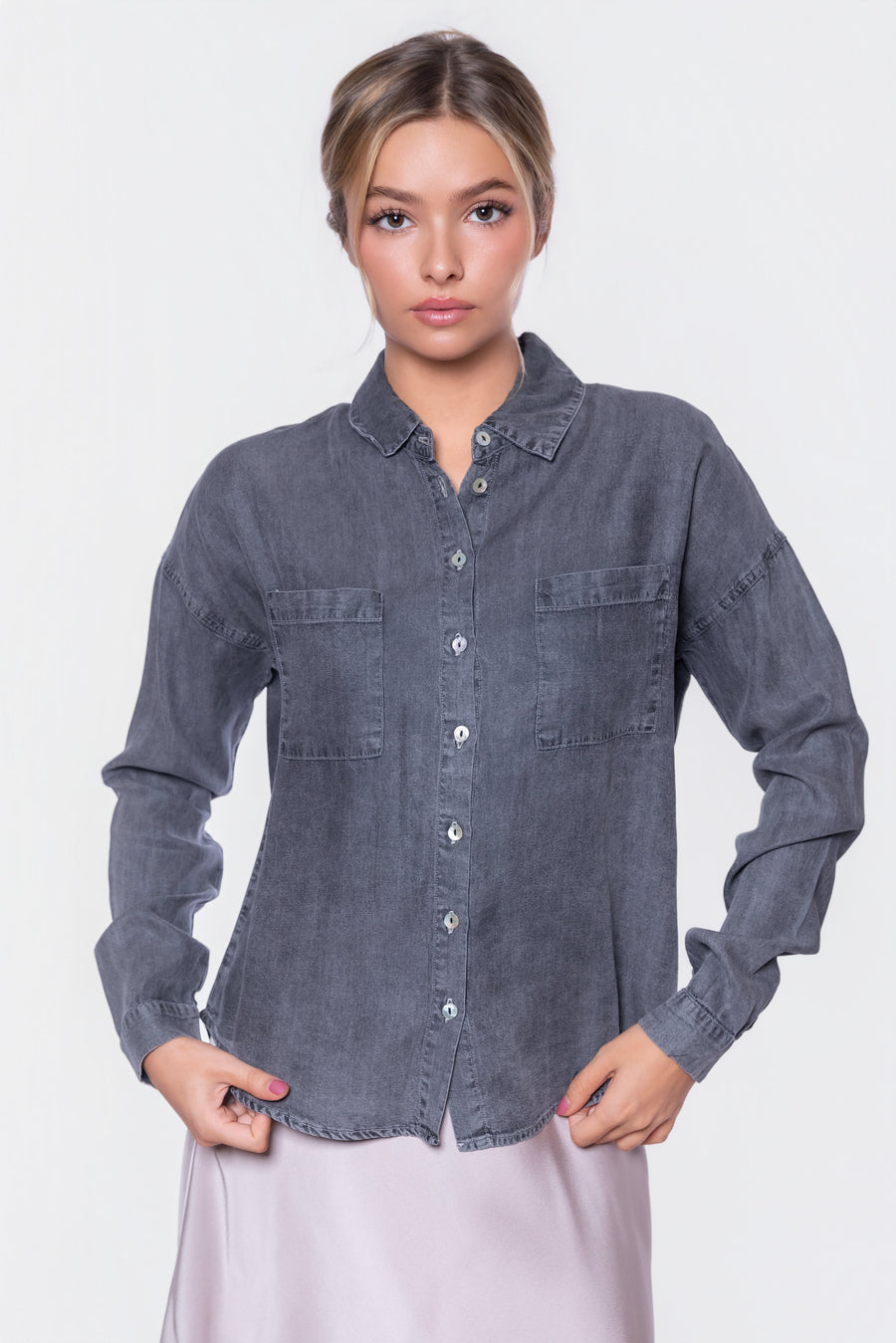 Denver Top (Black) - Glamourous Grace