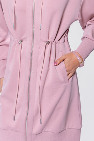 Mina Dress 37" (Indy Pink)