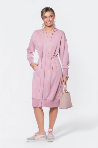 Mina Dress 42" (Indy Pink)
