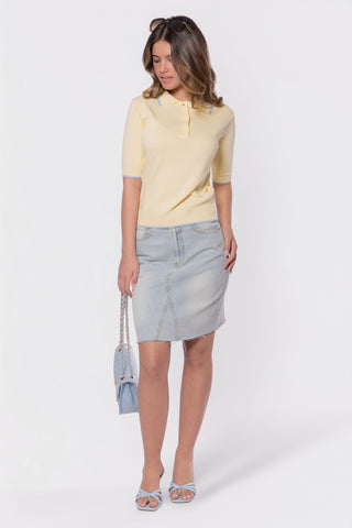 Leah Top (Light Yellow)