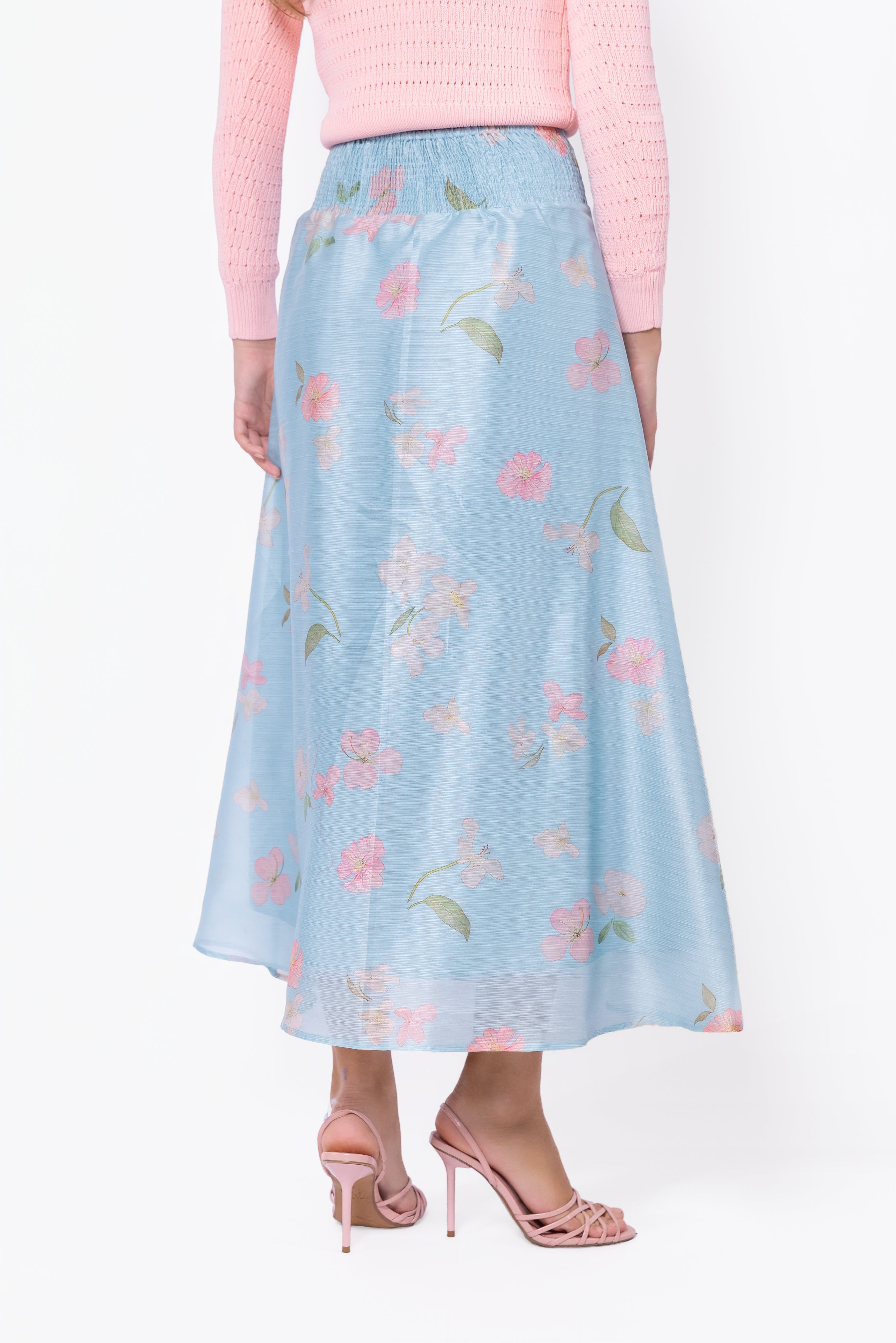 Elia Skirt (Mint Ground) - Glamourous Grace