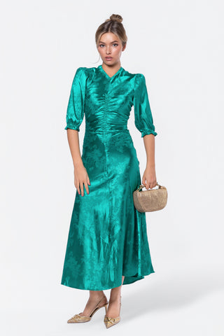Audrey Dress Short Sleeve (Kelly Green)