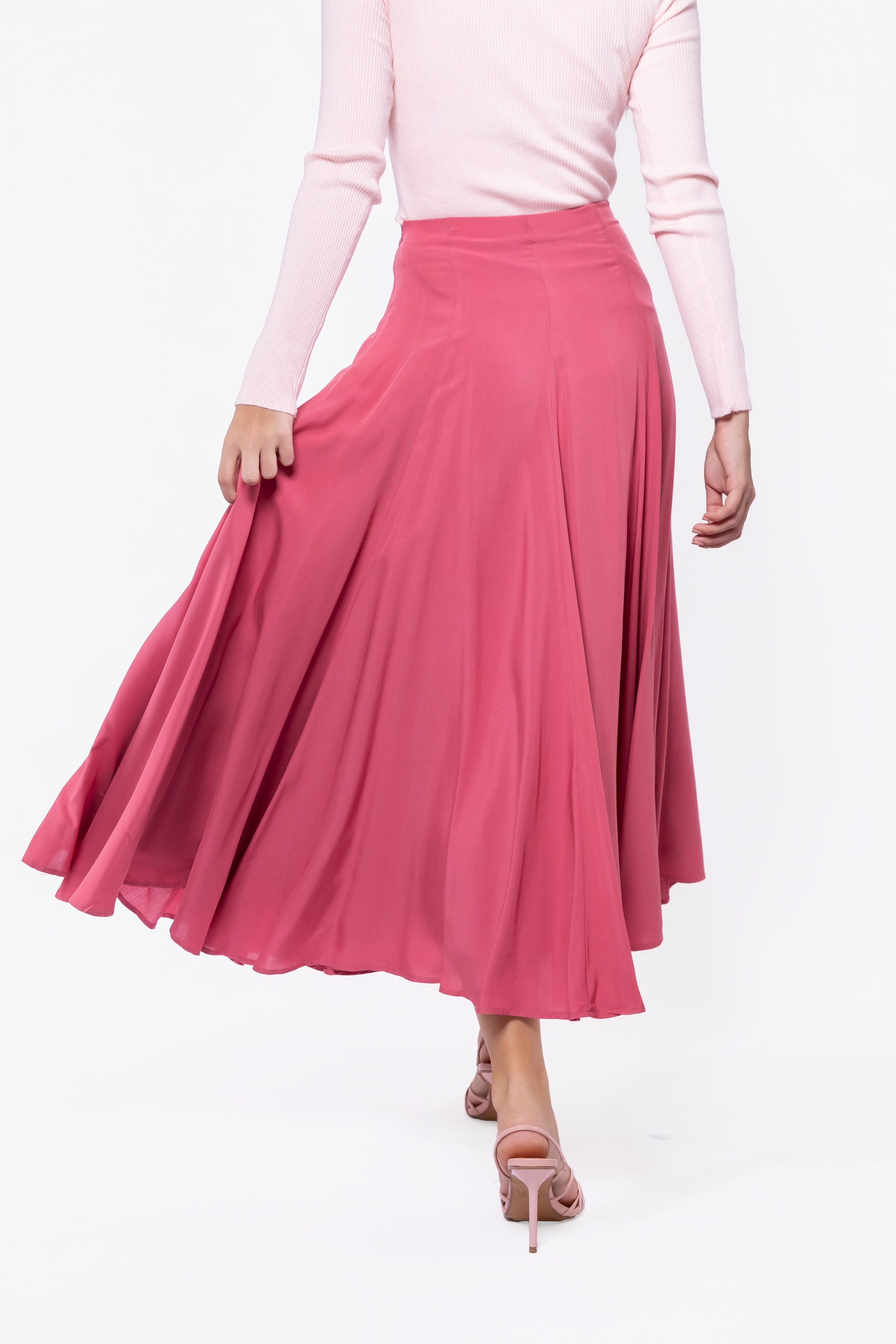 Calia Skirt (Pink) - Glamourous Grace