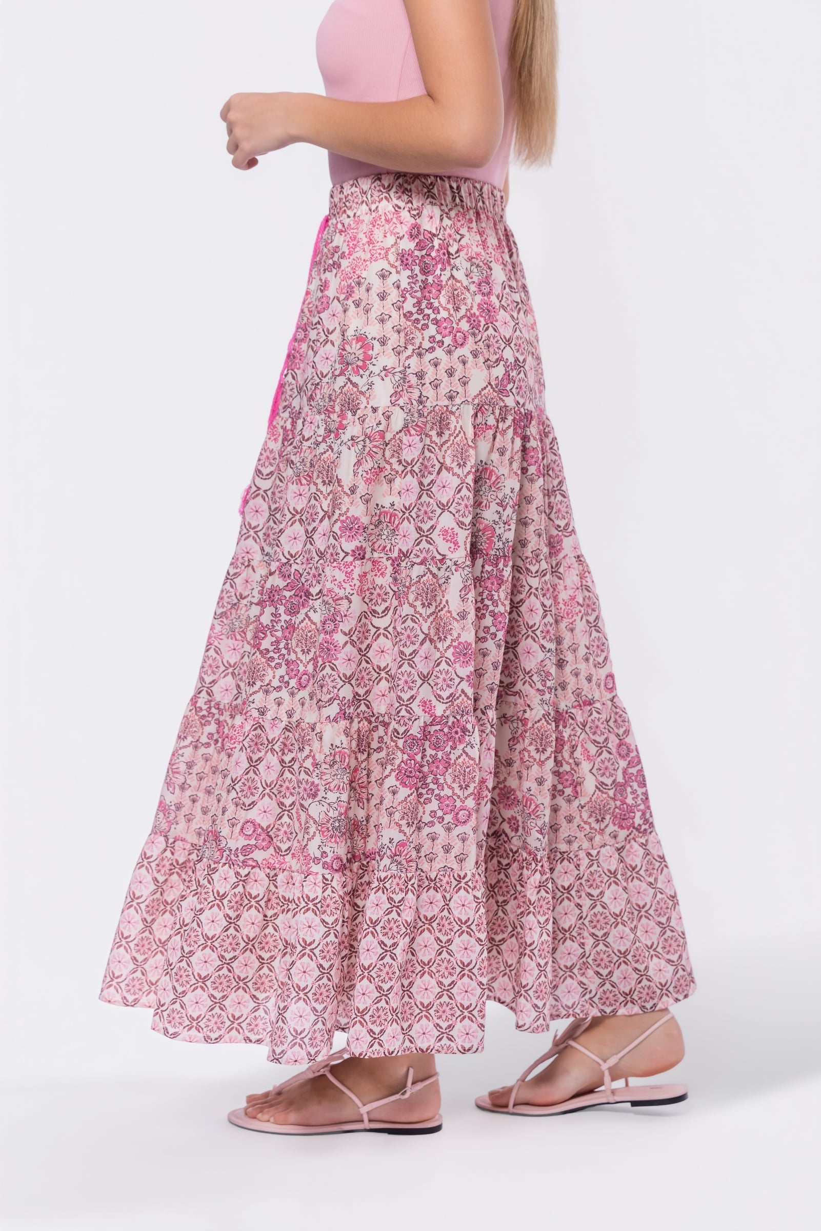 Madison Skirt (Pink) - Glamourous Grace