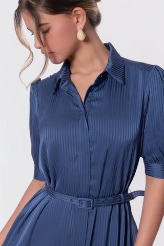 Rosalie Dress (Navy)