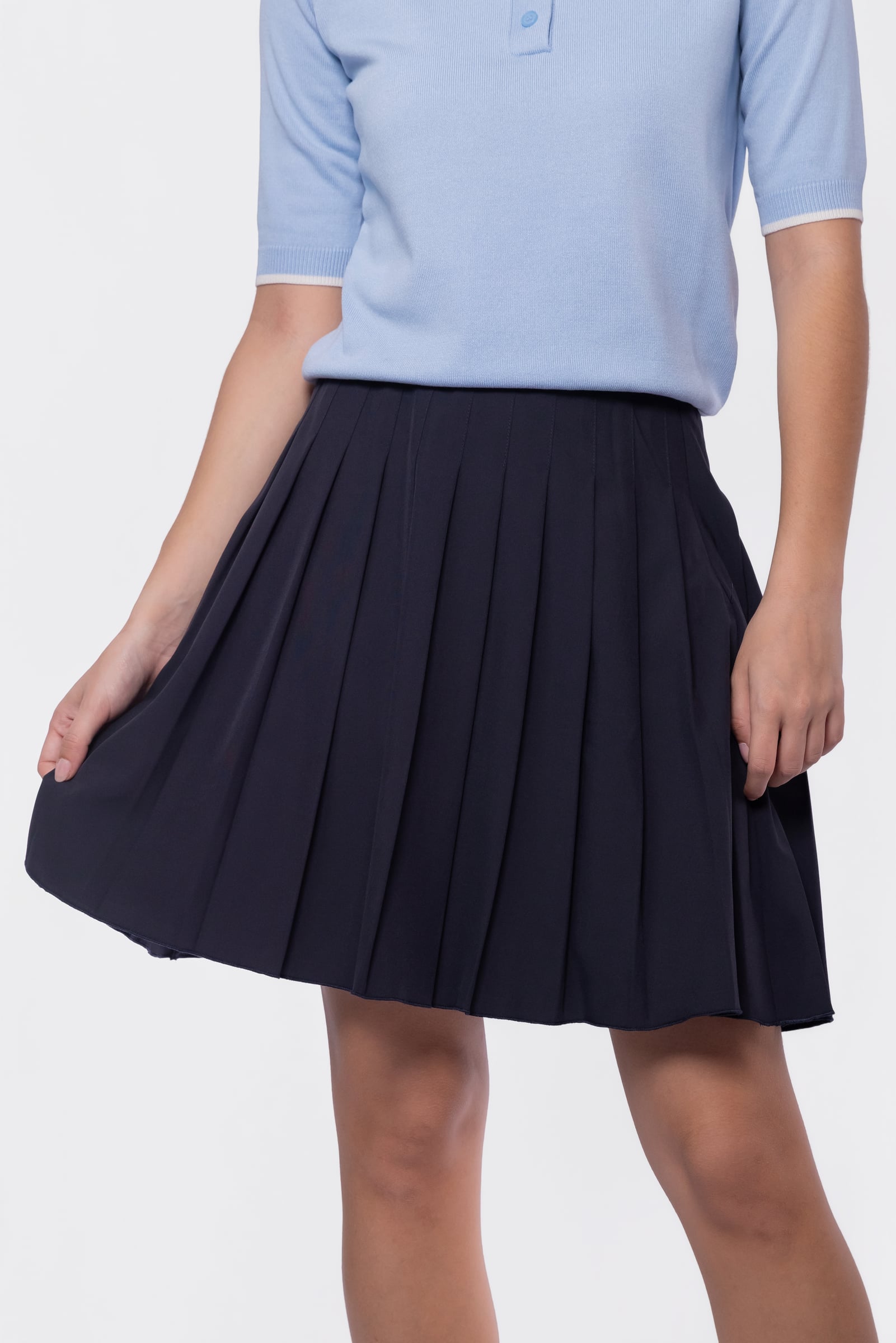 Ember Skirt 20" (Navy) - Glamourous Grace
