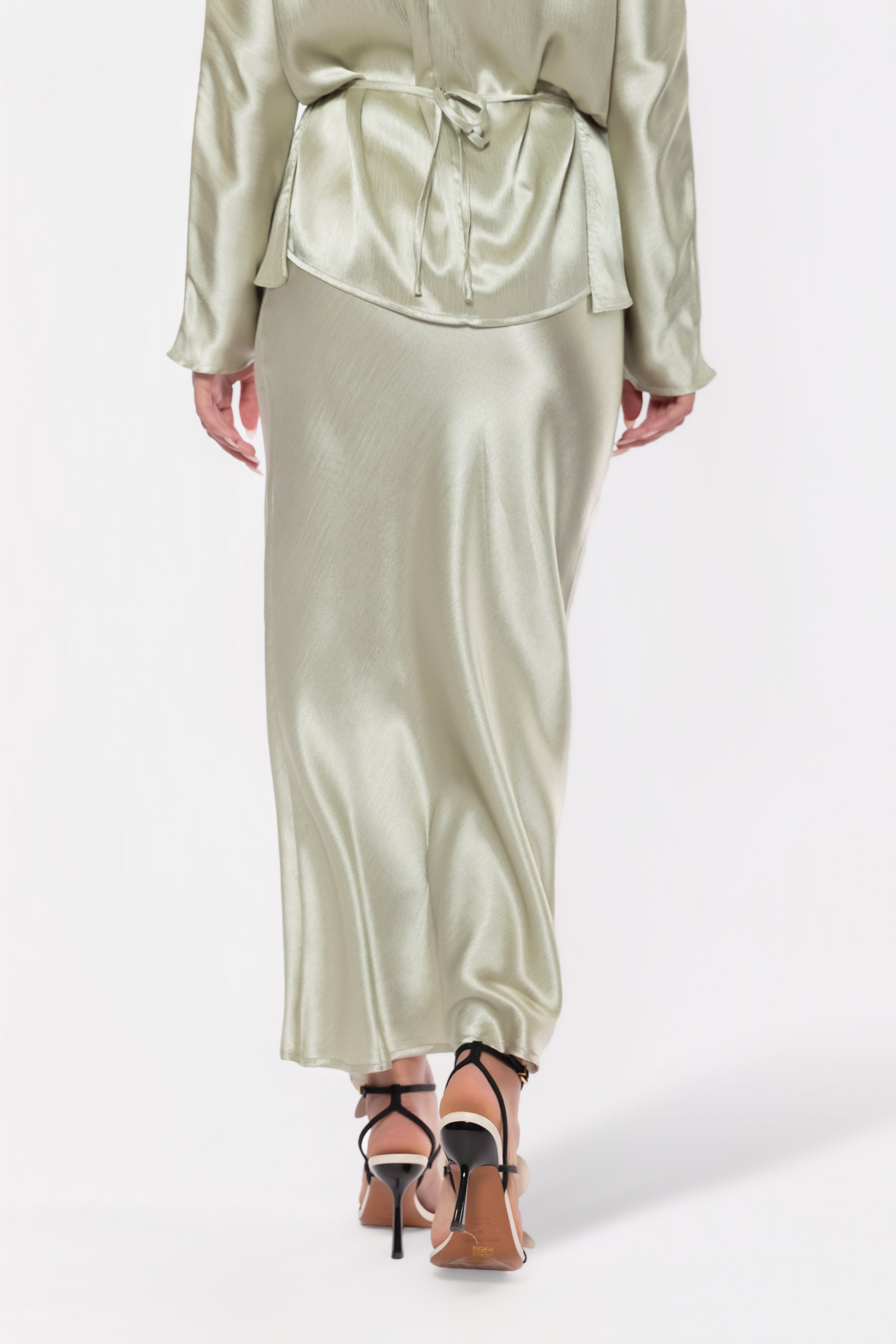 Nyra Skirt (Sage) - Glamourous Grace