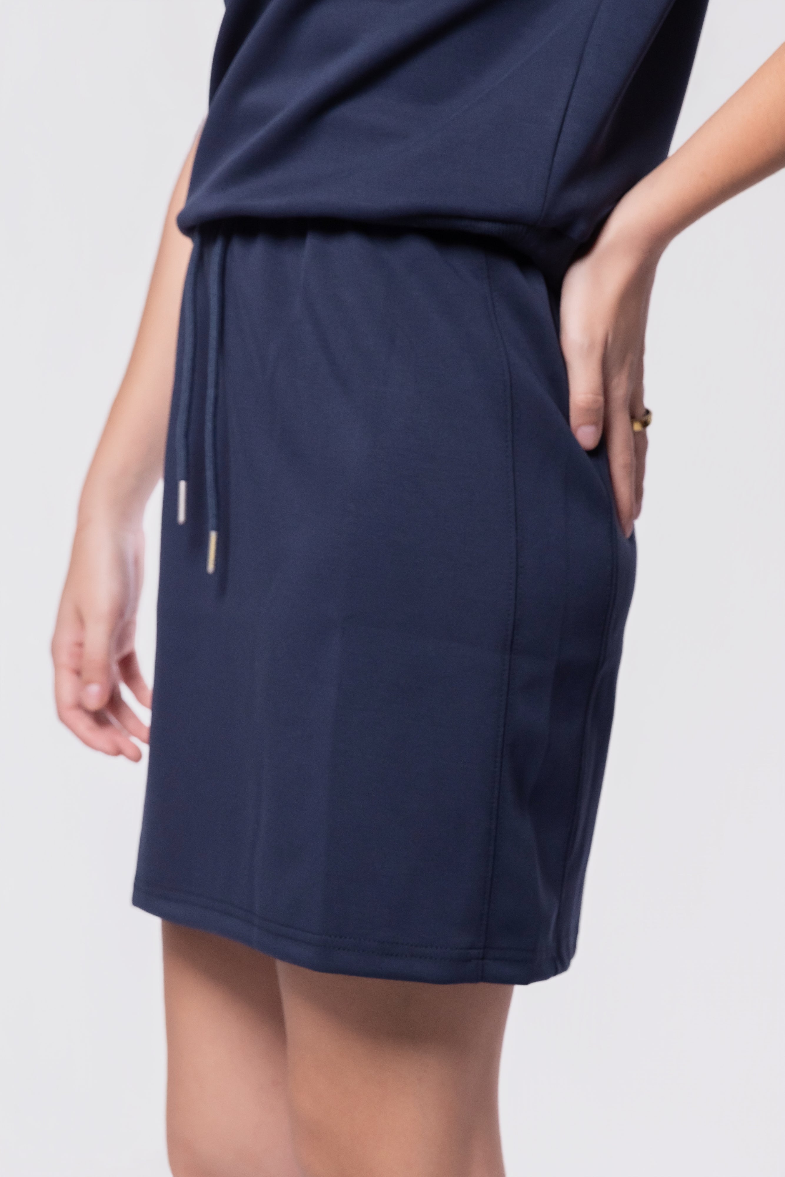 Mina Skirt 20" (Navy) - Glamourous Grace