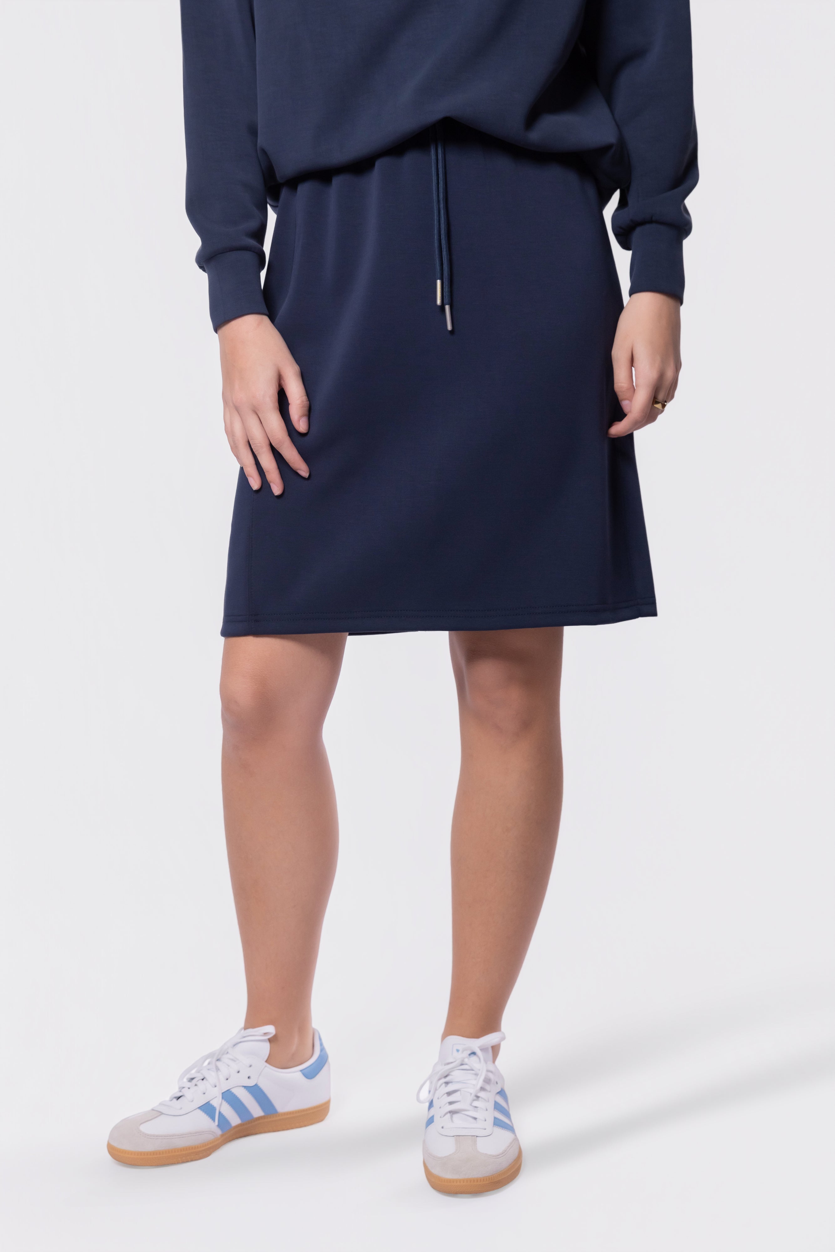 Mina Skirt 23" (Navy) - Glamourous Grace