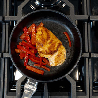 CXD Dual Ceramic Layer, Diamond Reinforced Nonstick Fry Pan | Made in Switzerland