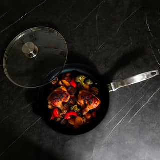 CXD Dual Ceramic Layer, Diamond Reinforced Nonstick Fry Pan | Made in Switzerland