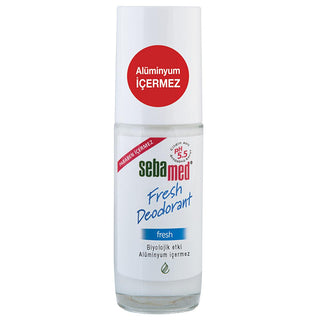 Sebamed Women's Deodorant Roll-On Fresh - pH Balanced, Long Lasting Freshness for Sensitive Skin, 1.69 fl oz - Glamourous Grace