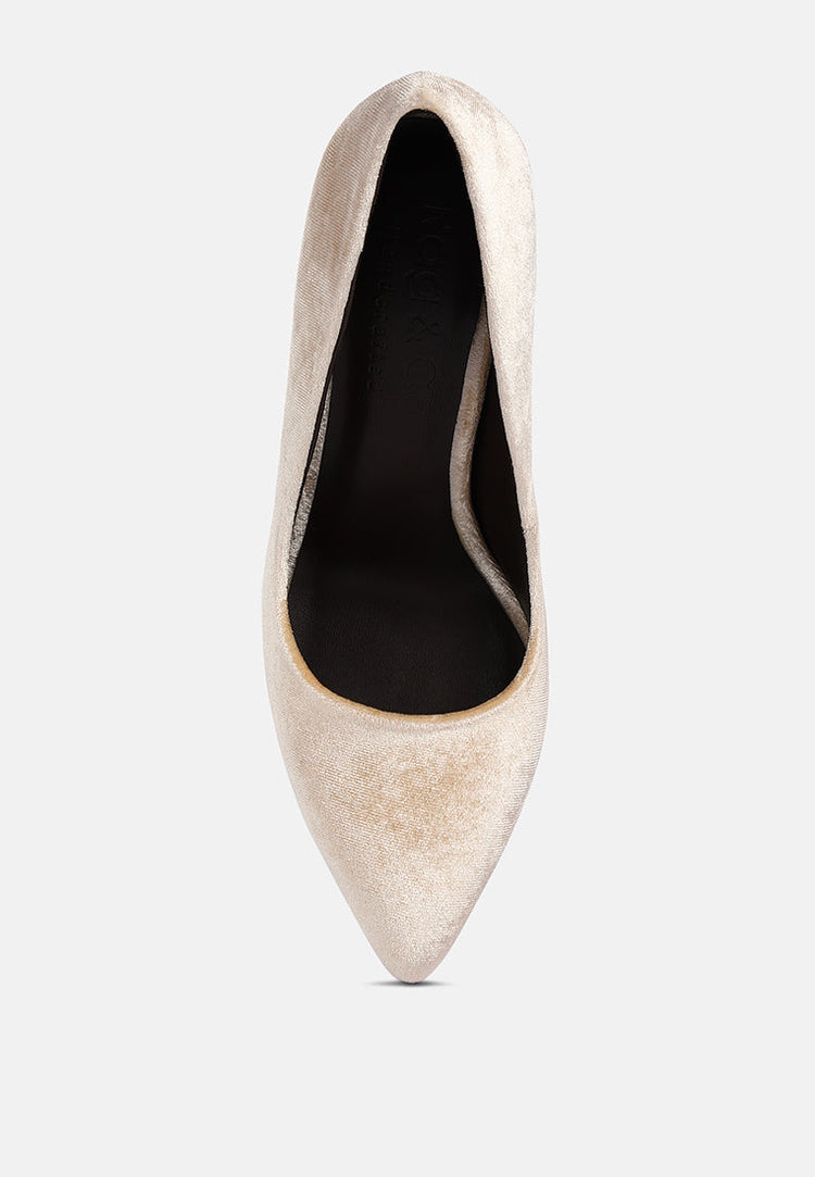 Cyber-Girl Rhinestone Block Heeled Pumps
