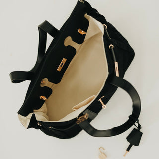 Cadence Canvas and Vegan Leather Tote
