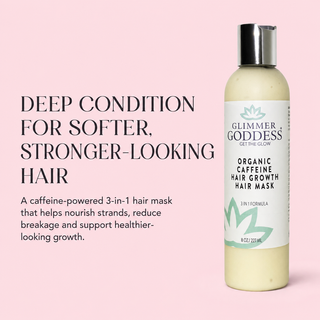 Organic Caffeine Hair Growth Mask – Deep Conditioning Treatment - Glamourous Grace