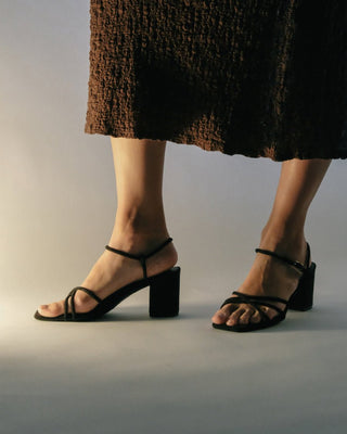 Camila | Black Suede - Glamourous Grace