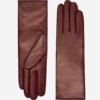 Camilla (xb) - Italian long leather winter gloves with luxurious cashmere lining - Glamourous Grace