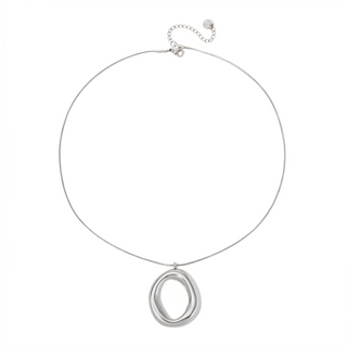 Camille Open Circle Statement Necklace - WATERPROOF