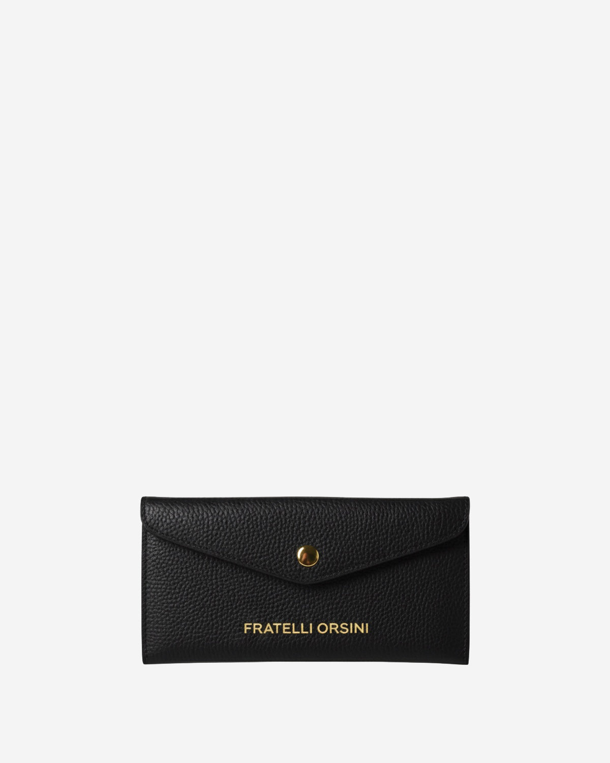 Carmina (black) - Italian calf leather women’s wallet - Glamourous Grace