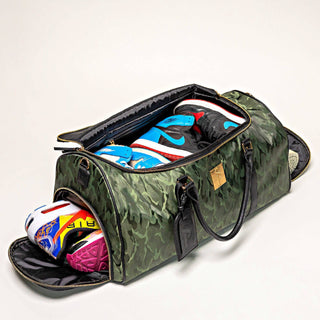 Green Camo Weekender Duffle Bag (FLASH SALE)