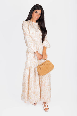 Valentina Dress (Beige)
