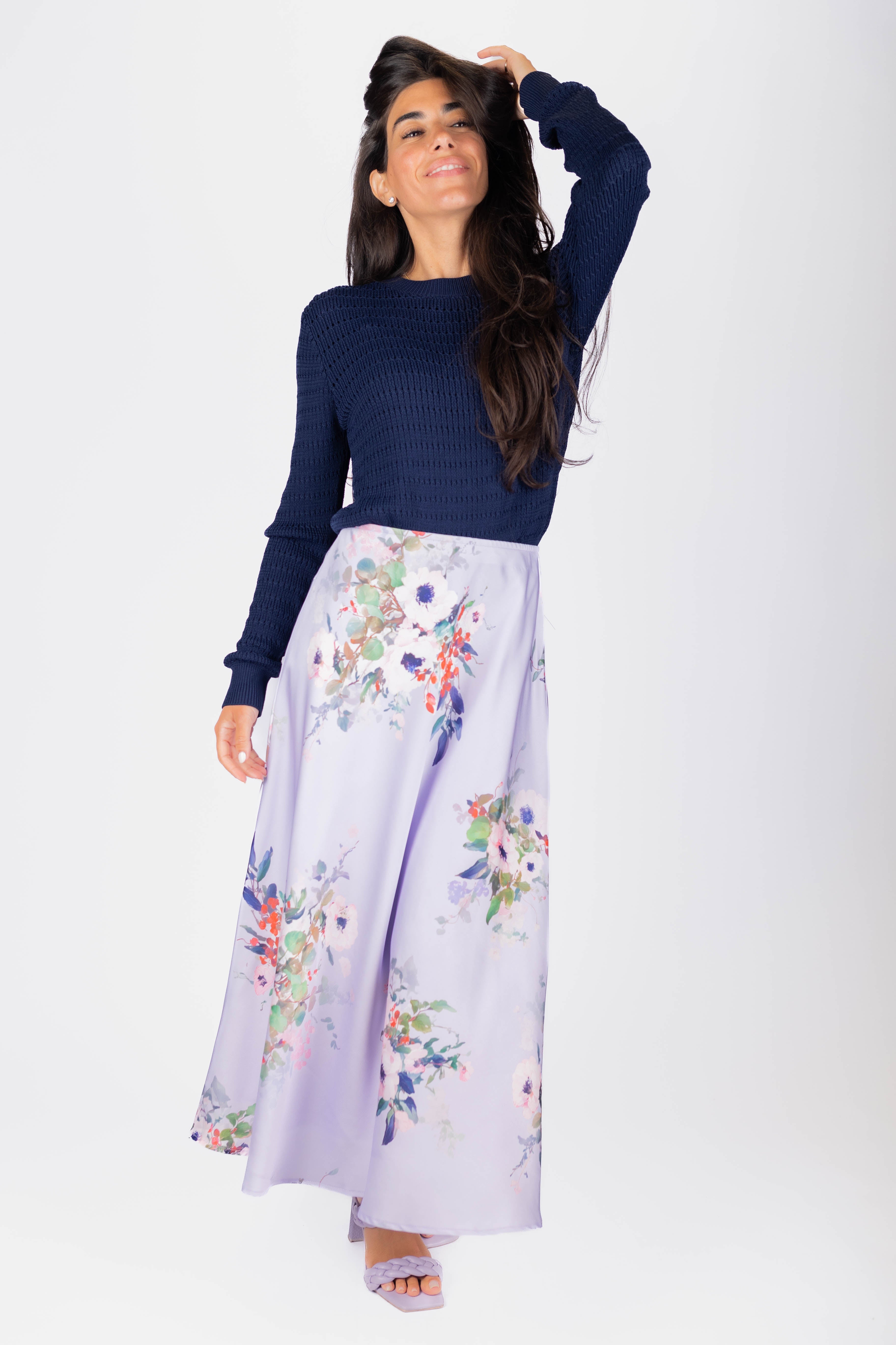 Dakota Skirt (Lavender) - Glamourous Grace
