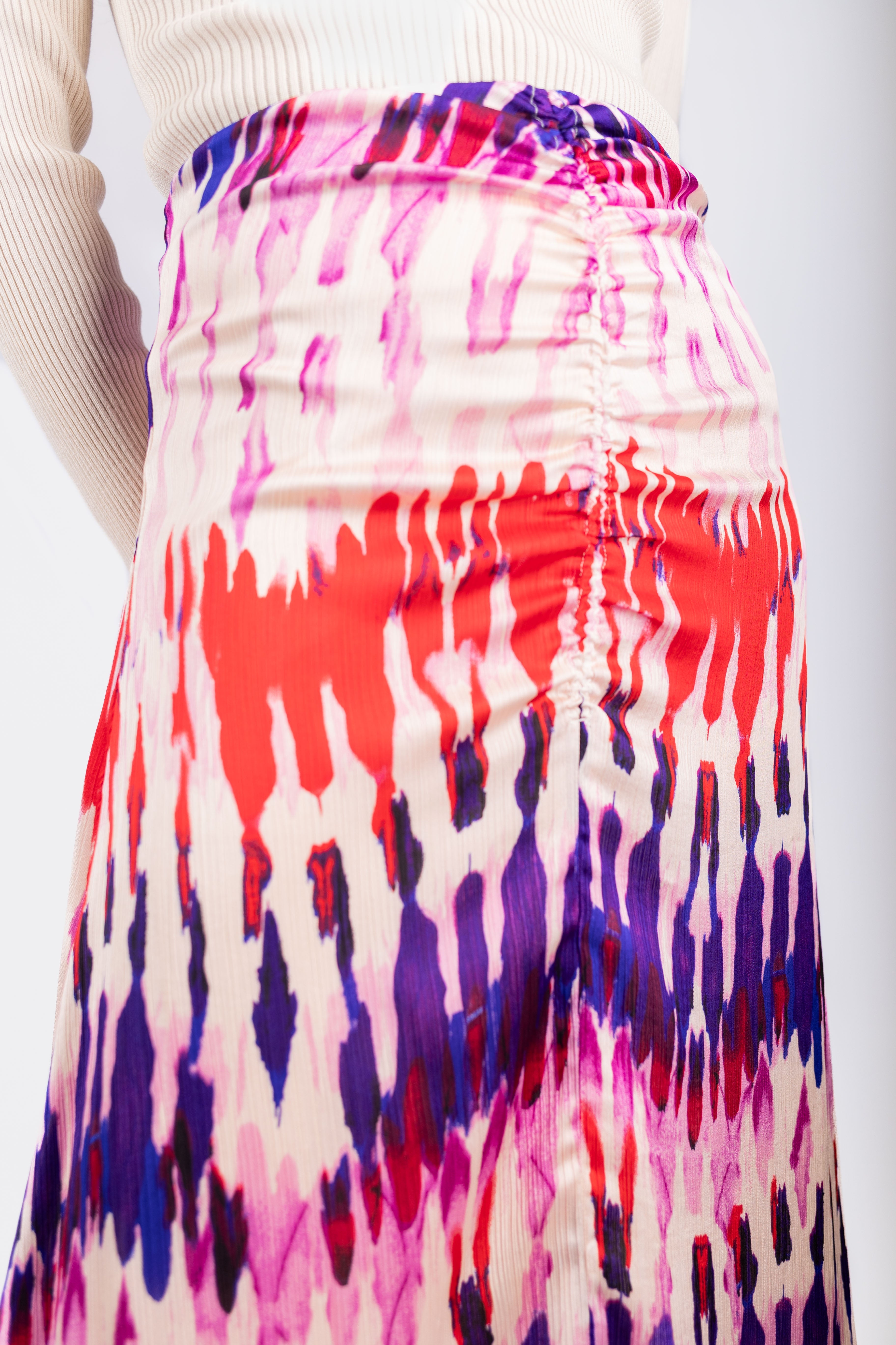 Sylvie Skirt (Purple Multi) - Glamourous Grace