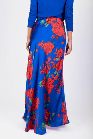 Lisa Skirt (Blue/Red)
