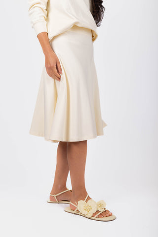 Karla Skirt 25" (Light Yellow)