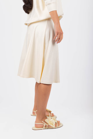 Karla Skirt 25" (Light Yellow)