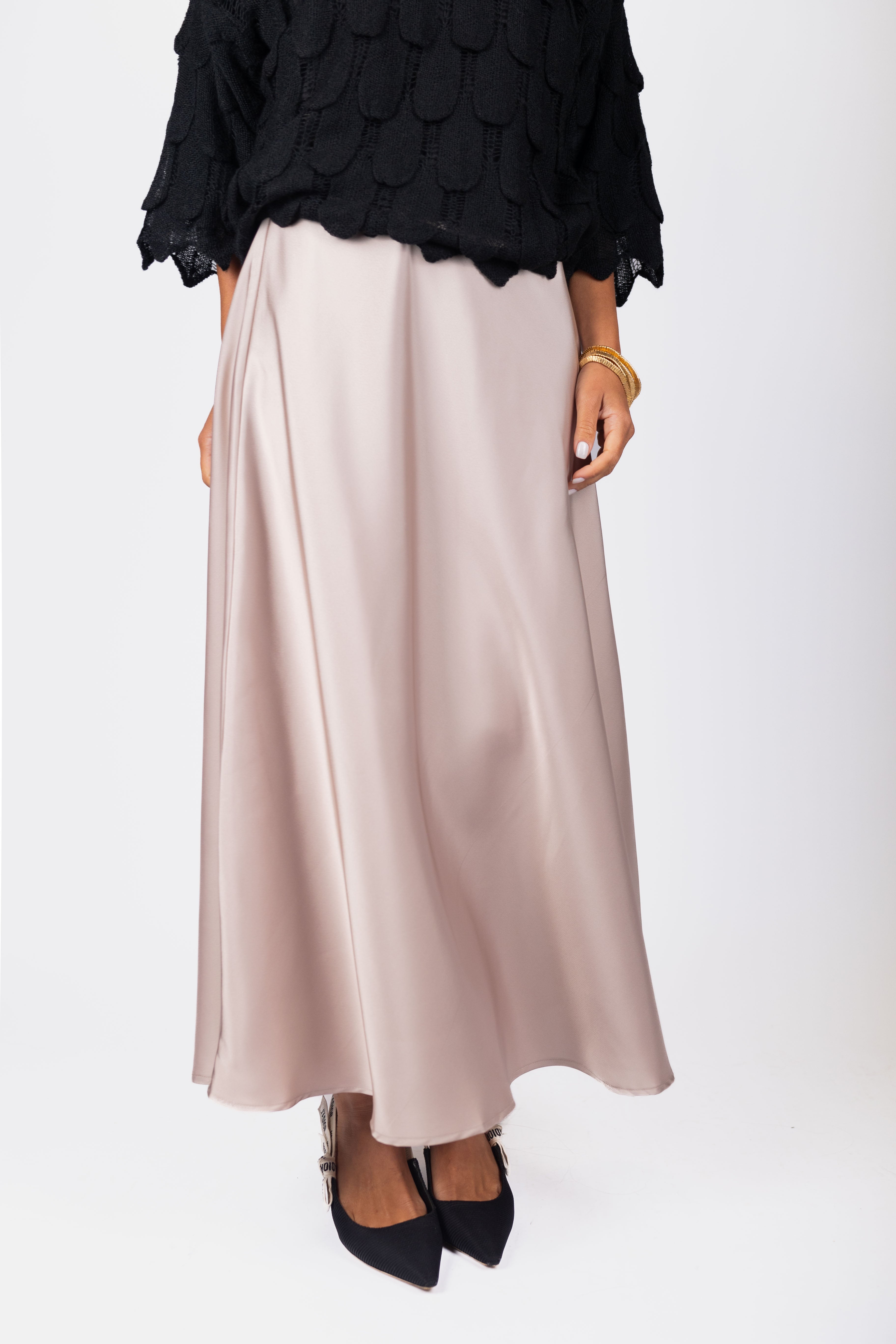 Dakota Skirt (Light Khaki) - Glamourous Grace