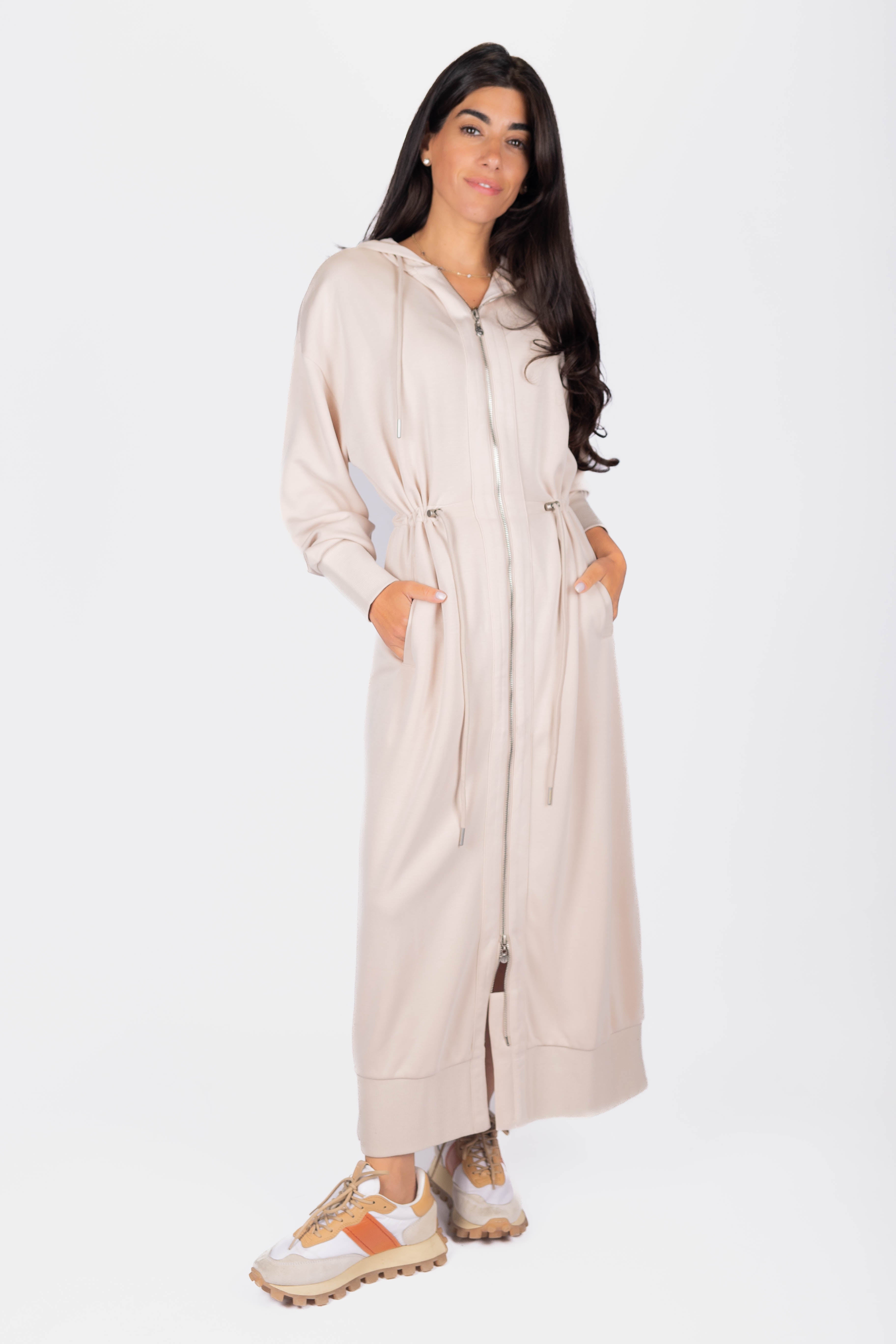 Mina Dress 50" (Stone) - Glamourous Grace
