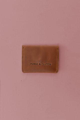 Leather Card Carrier