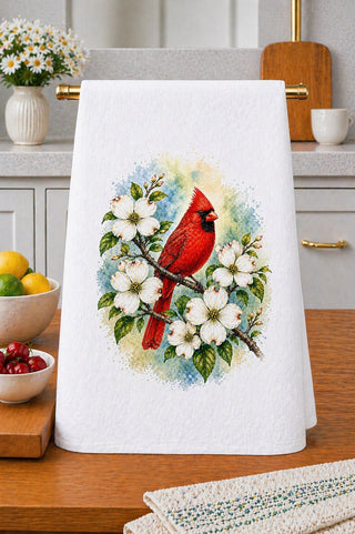 Cardinal & Dogwood Kitchen Towel