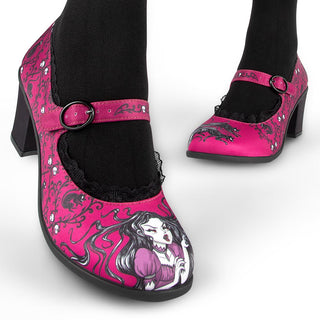 Carmilla Women's Mary Jane Mid Heels
