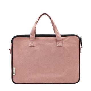 Laptop Case 13", Handle & Charger Pocket, NYC – Pink/Blush - Glamourous Grace
