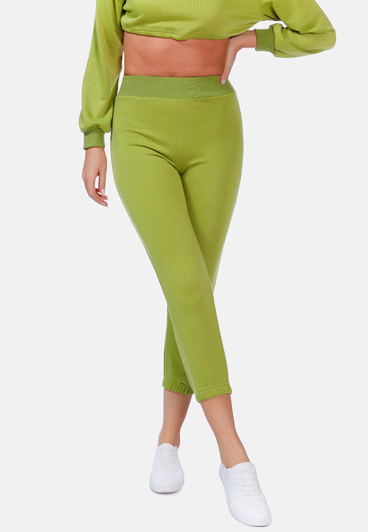 Casual Solid Sweat Pants - Glamourous Grace