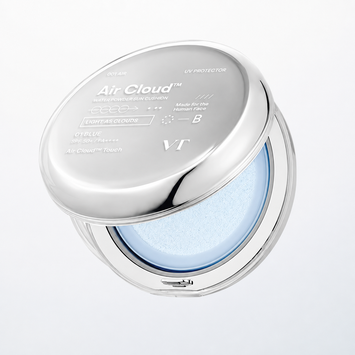 VT Air Cloud Water Powder Sun Cushion (12g) - Glamourous Grace