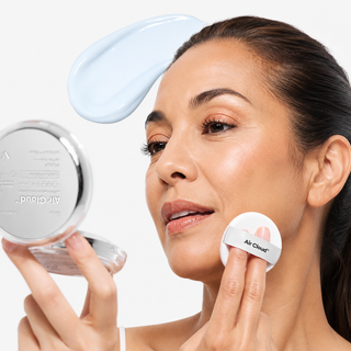 VT Air Cloud Water Powder Sun Cushion (12g) - Glamourous Grace