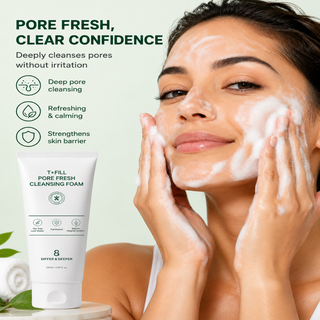 DIFFER & DEEPER T+Fill Pore Fresh Cleansing Foam (120m) - Glamourous Grace